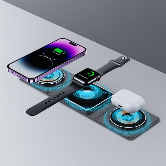 3 IN 1 Magnetic Wireless Charger