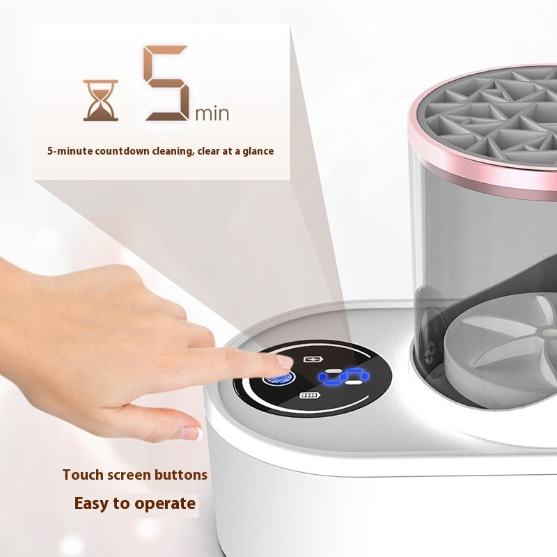 Electric Makeup Brush Cleane